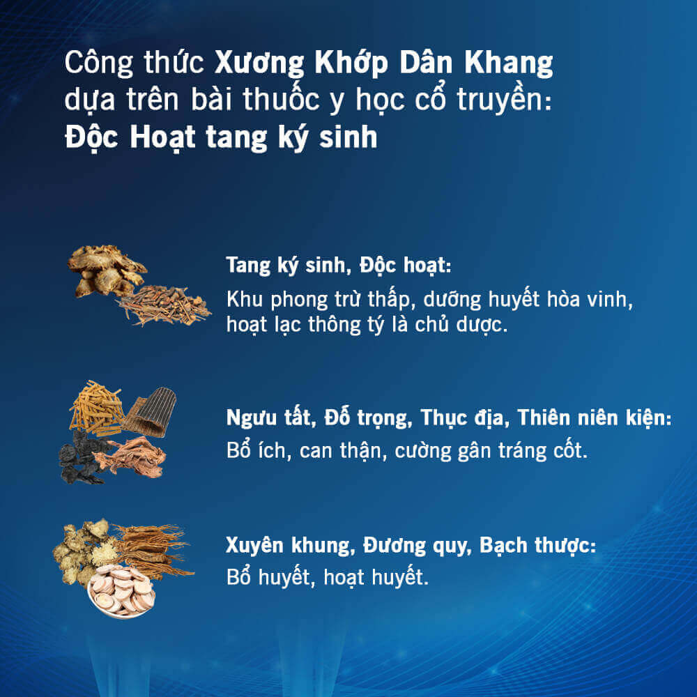 Xương Khớp Dân Khang - Hỗ trợ giảm đau, ngừa phong khớp - Ảnh 3