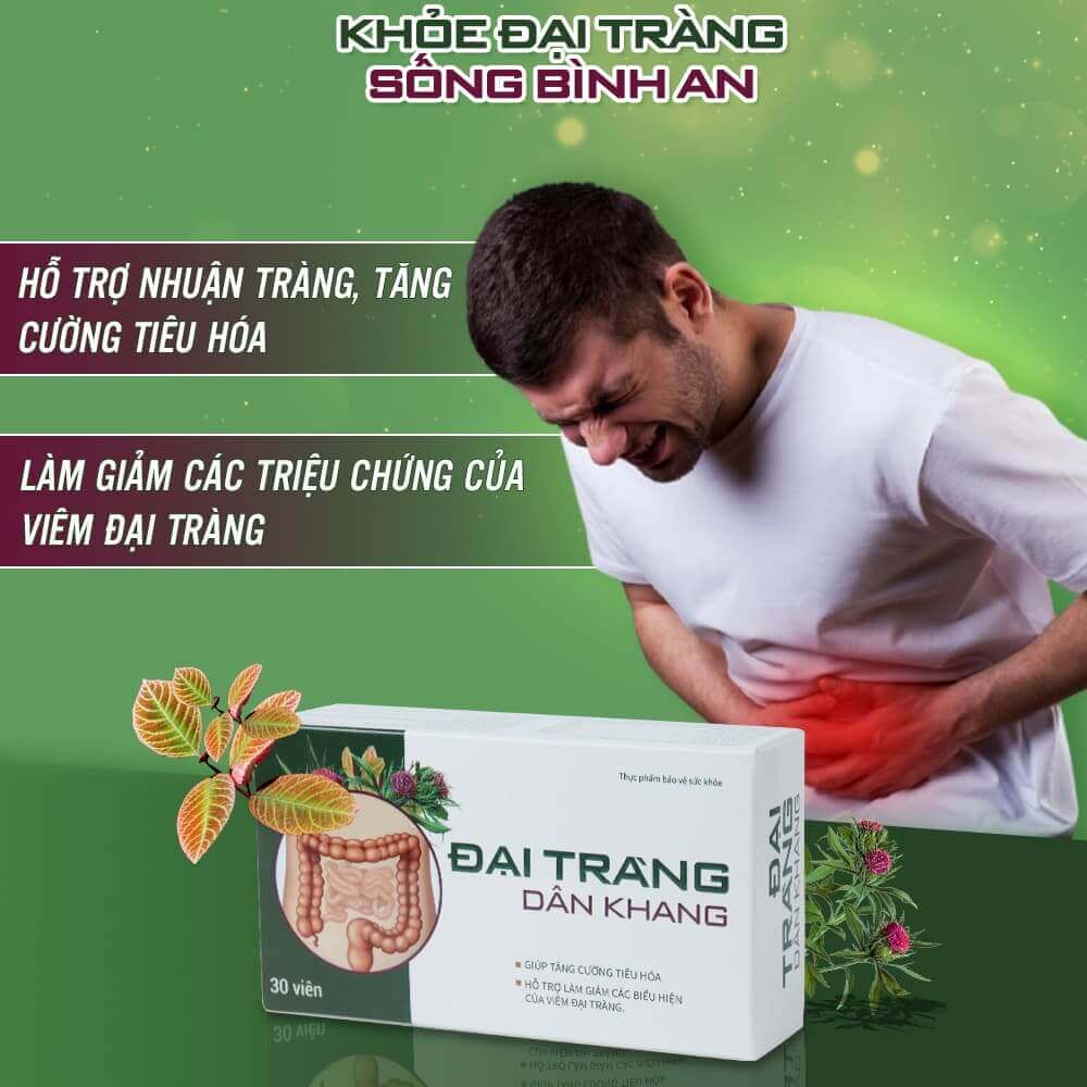Đại Tràng Dân Khang - Hỗ trợ giảm triệu chứng viêm đại tràng - Ảnh 2