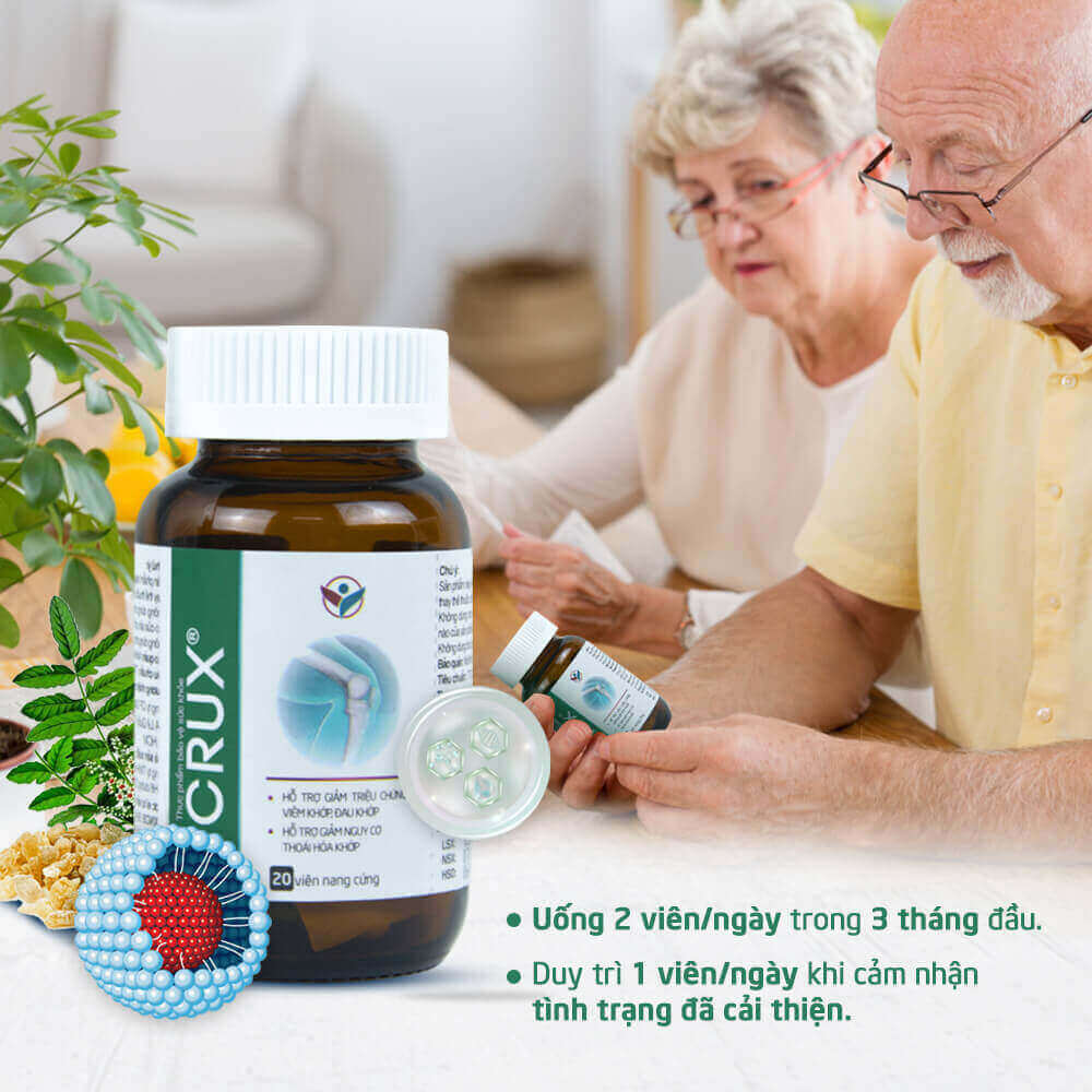 Viên uống Crux - Hỗ trợ giảm đau nhức xương khớp - Ảnh 3