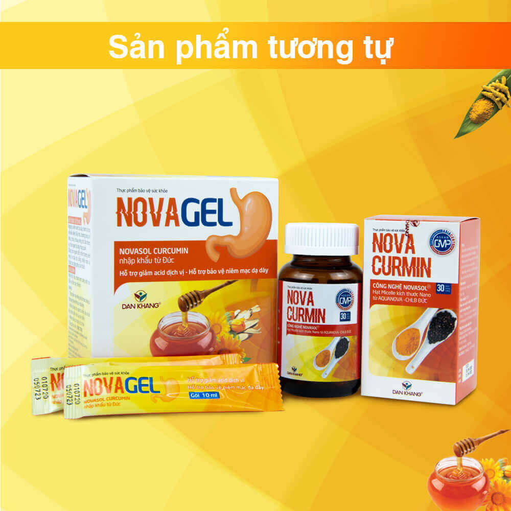 Novacurmin - Hỗ trợ giảm triệu chứng viêm loét dạ dày - Ảnh 4