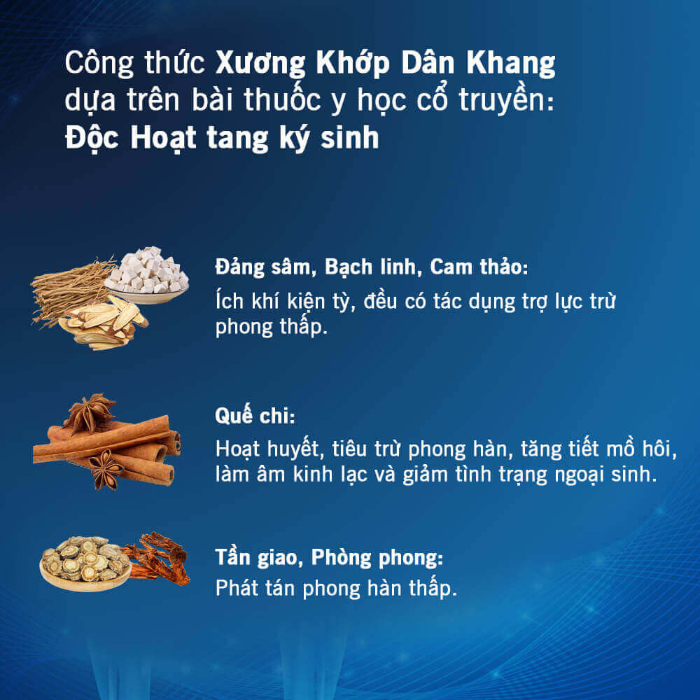 Xương Khớp Dân Khang - Hỗ trợ giảm đau, ngừa phong khớp - Ảnh 4